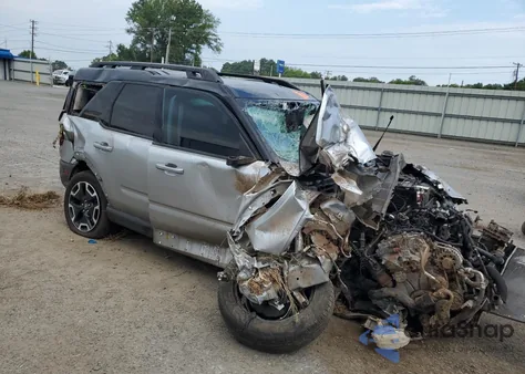 2022 Ford Bronco Sport Outer Banks z USA, uszkodzony, nr VIN 3FMCR9C65NRD83119